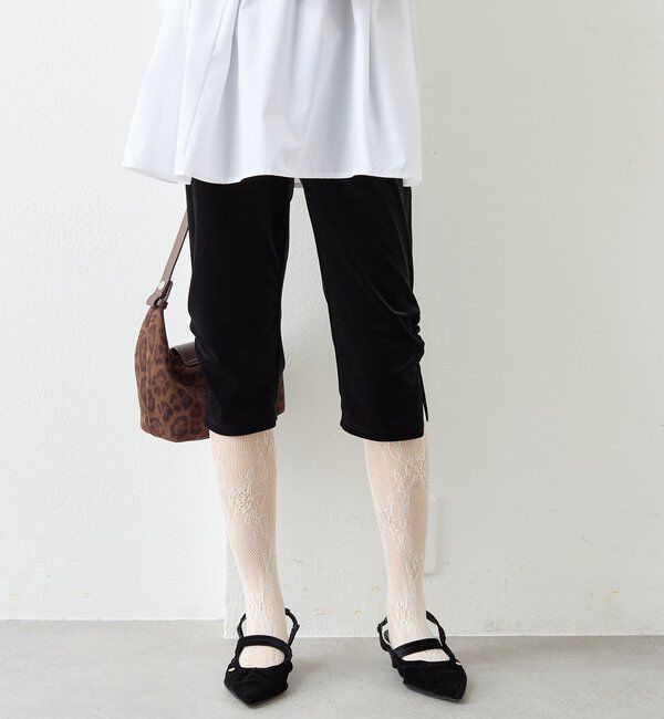  「スリットギャザーサブリナパンツ」|その他|