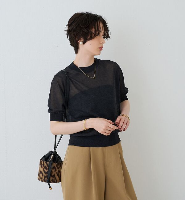 Rouge vif「【CHIMERE/シメール】レオパードミニボトル巾着ショルダーバックバッグ」|ショルダー・メッセンジャー|