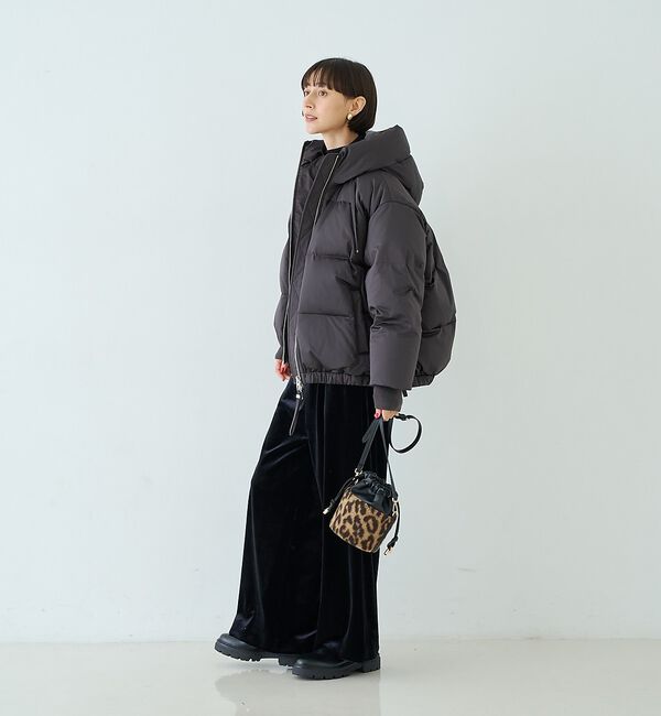Rouge vif「【CHIMERE/シメール】レオパードミニボトル巾着ショルダーバックバッグ」|ショルダー・メッセンジャー|