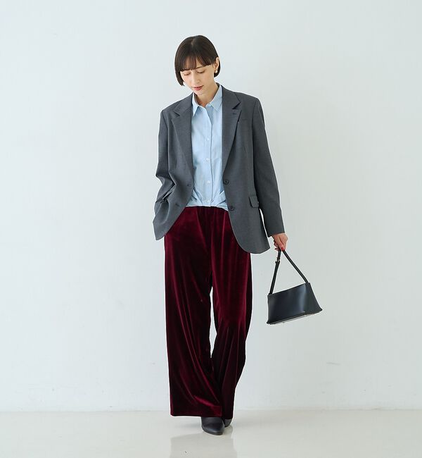 Rouge vif「ポリエステルコットンツイストシャツ」|シャツ・ブラウス|