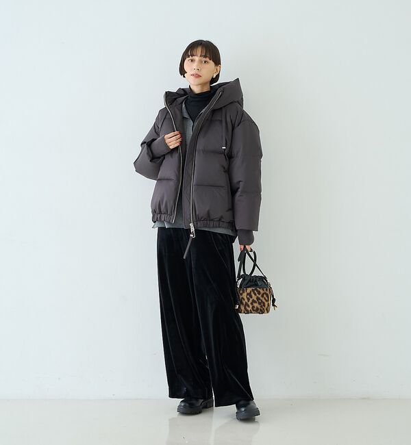 Rouge vif「ベロアストレッチイージーパンツ/ウエストゴム」|その他|