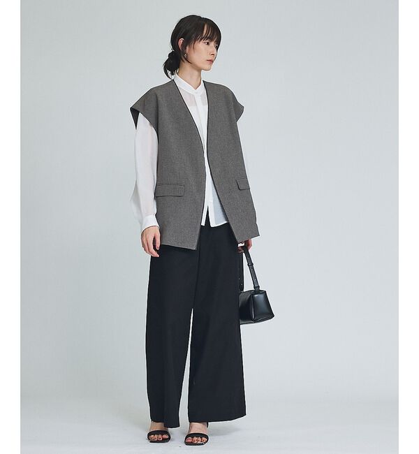 qualite「【セットアップ対応】ウールライク ジレ」|その他|