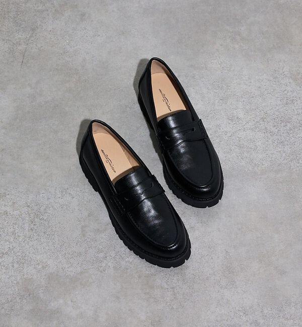 AU BANNISTER「【販売店舗限定】ボリュームローファー」|ローファー|ブラック