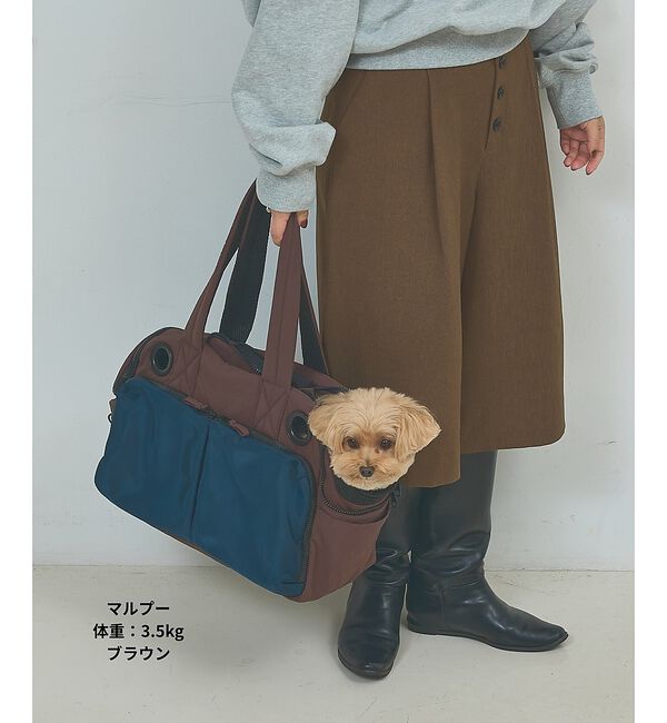LOWELL things「MATIE/ペットキャリートートバッグ/キャリーオン/犬・猫用【Directio」|その他|