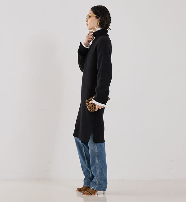 The Store by C' 「【TOTEME】BROAD TURTLENECK DRESS／タートルネックニッ」|ワンピース|