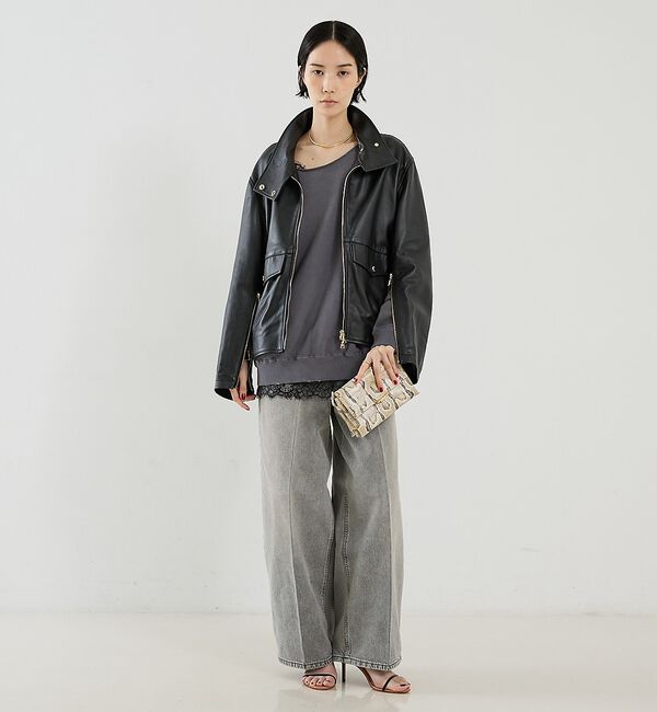 The Store by C' 「【DENIM DELIGHT DAYS】【別注】オフショルダースエット」|スウェット・ジャージ|