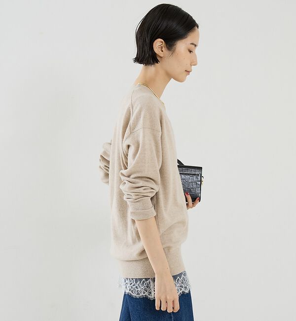 The Store by C' 「【COCUCA】エッセンシャルVネックニット【予約】」|ニット・セーター|