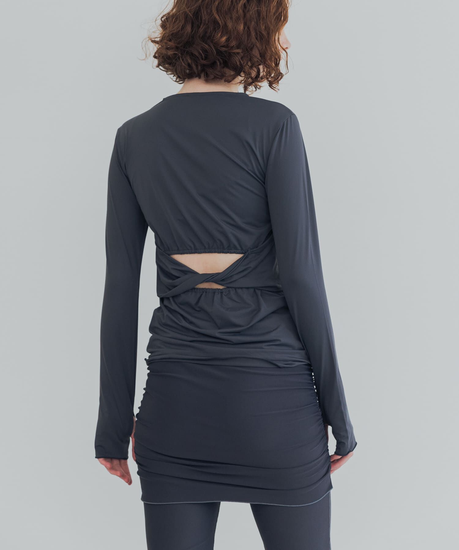 URBAN RESEARCH「『UVカット』Swim URBAN RESEARCH　スイム カットアウトプルオーバー」|ビキニ|ネイビー