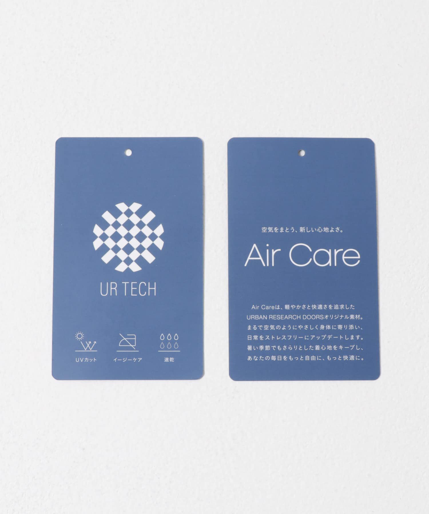 URBAN RESEARCH DOORS「『速乾/イージーケア/UVカット』『UR TECH』Aircareフリルネックブラウス 26AW」|シャツ・ブラウス|