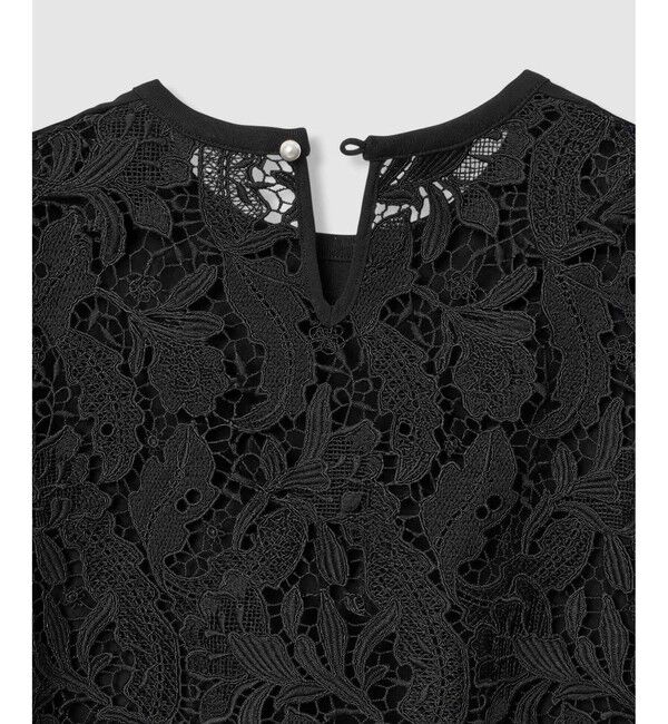 LOULOU WILLOUGHBY「レースドッキングロングＴシャツ」|Tシャツ・カットソー|