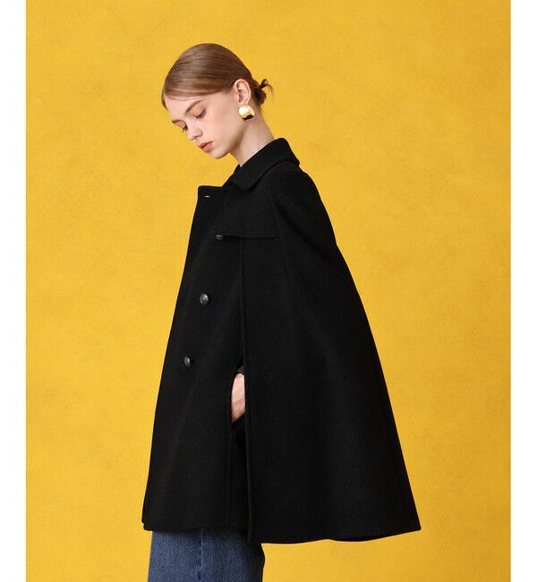 LOULOU WILLOUGHBY「シャルムビーバーケープコート」|ダッフルコート|