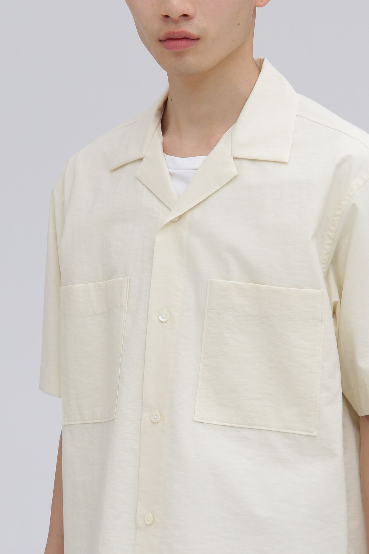 YLEVE 「YLEVE / COTTON NYLON WASHER SHIRT」|シャツ・ブラウス|