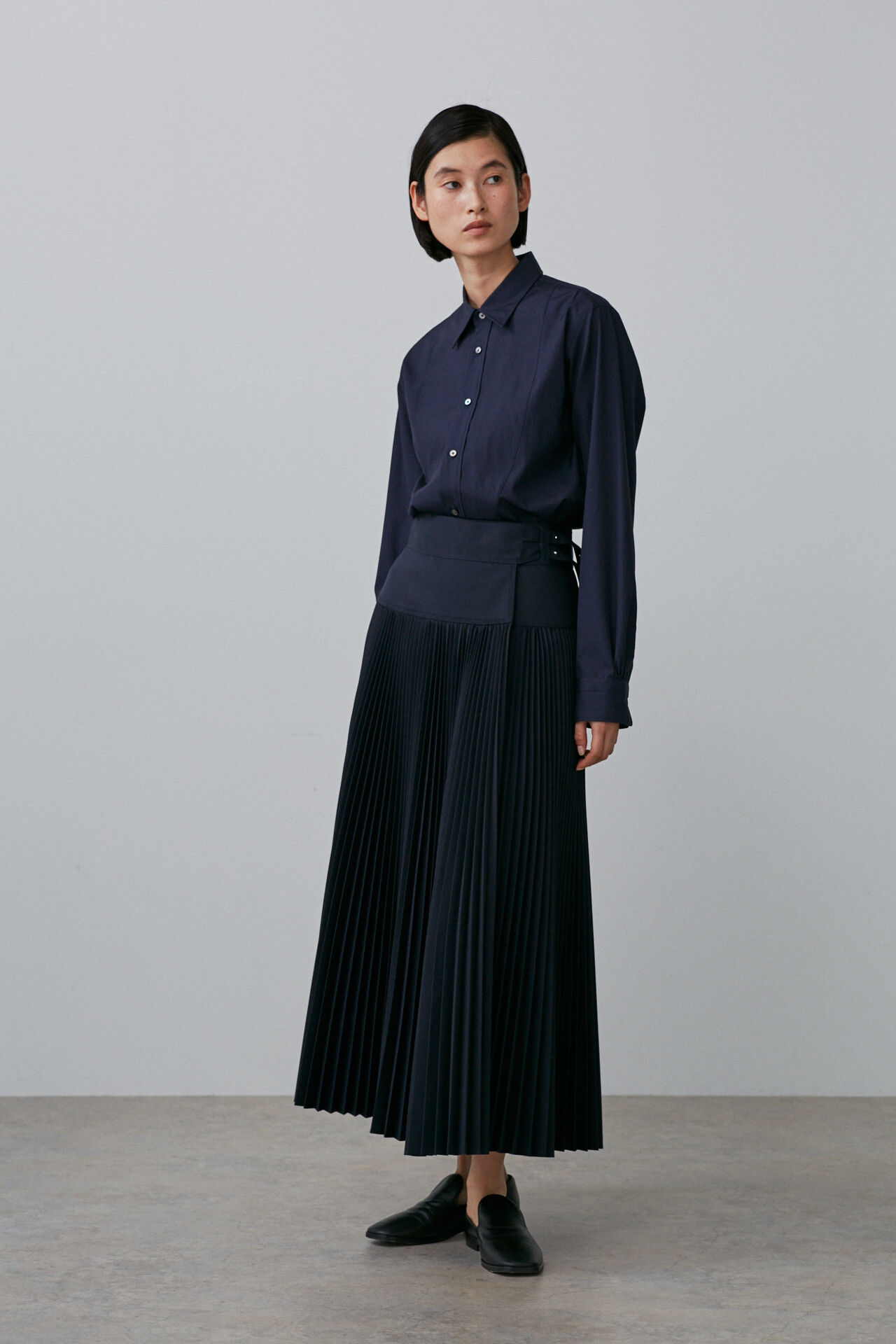 YLEVE 「BOURRIENNE &times; YLEVE / T/C TWILL SK / EN」|スカート|
