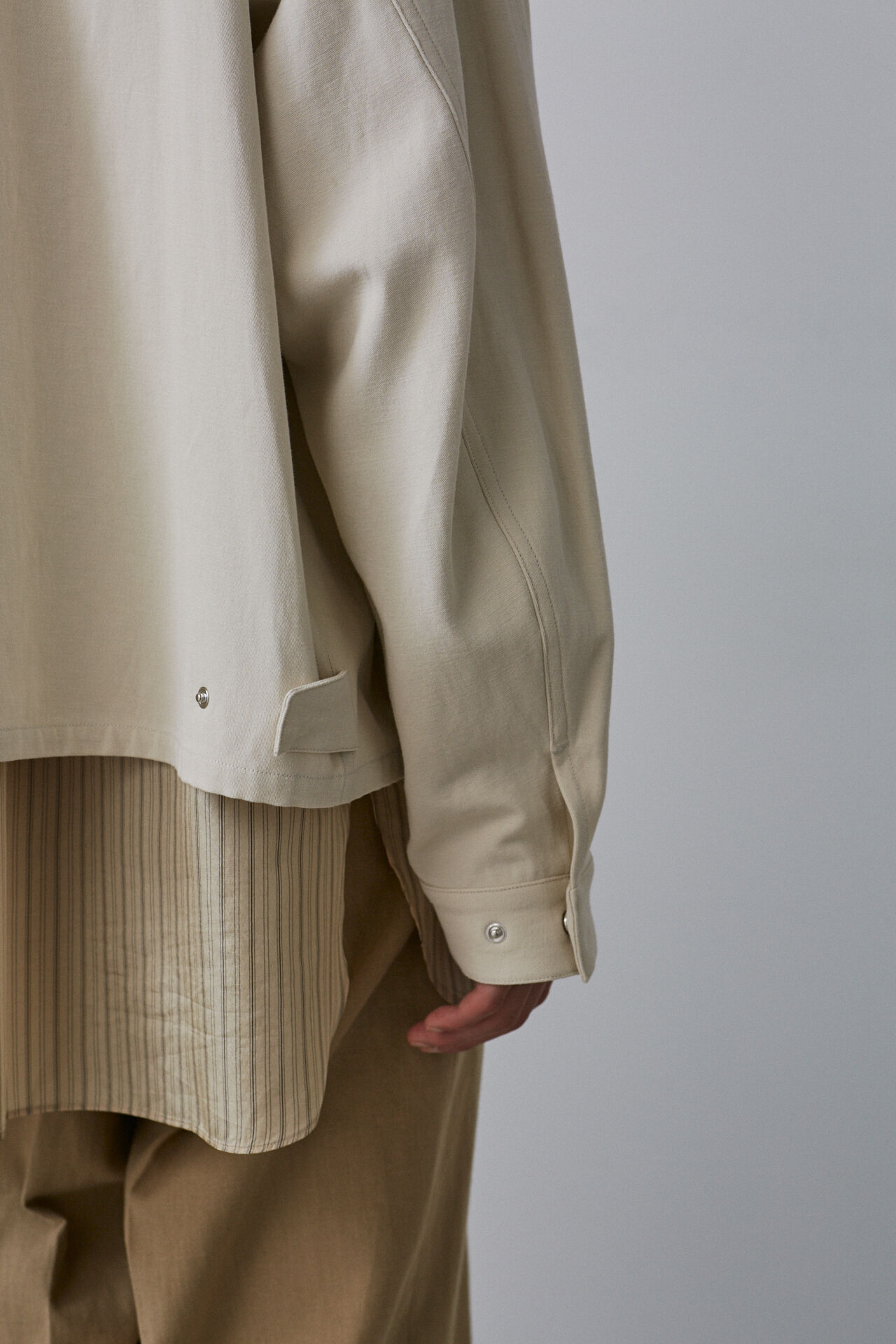 YLEVE 「YLEVE / COTTON LINEN TWILL BZ」|ブルゾン・スタジャン|