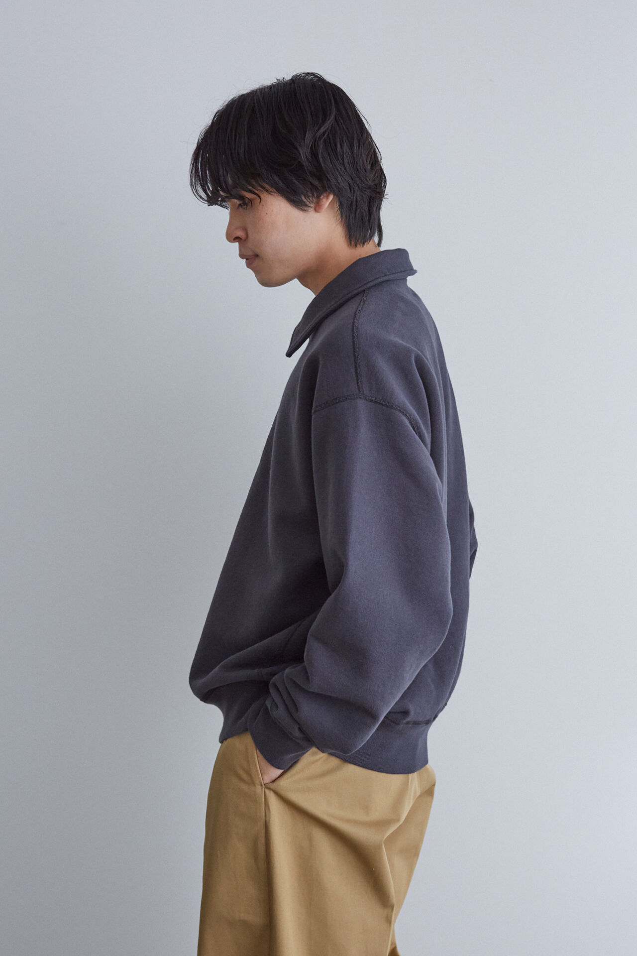 YLEVE 「YLEVE / COTTON FLEECE HALF ZIP P/O」|Tシャツ・カットソー|