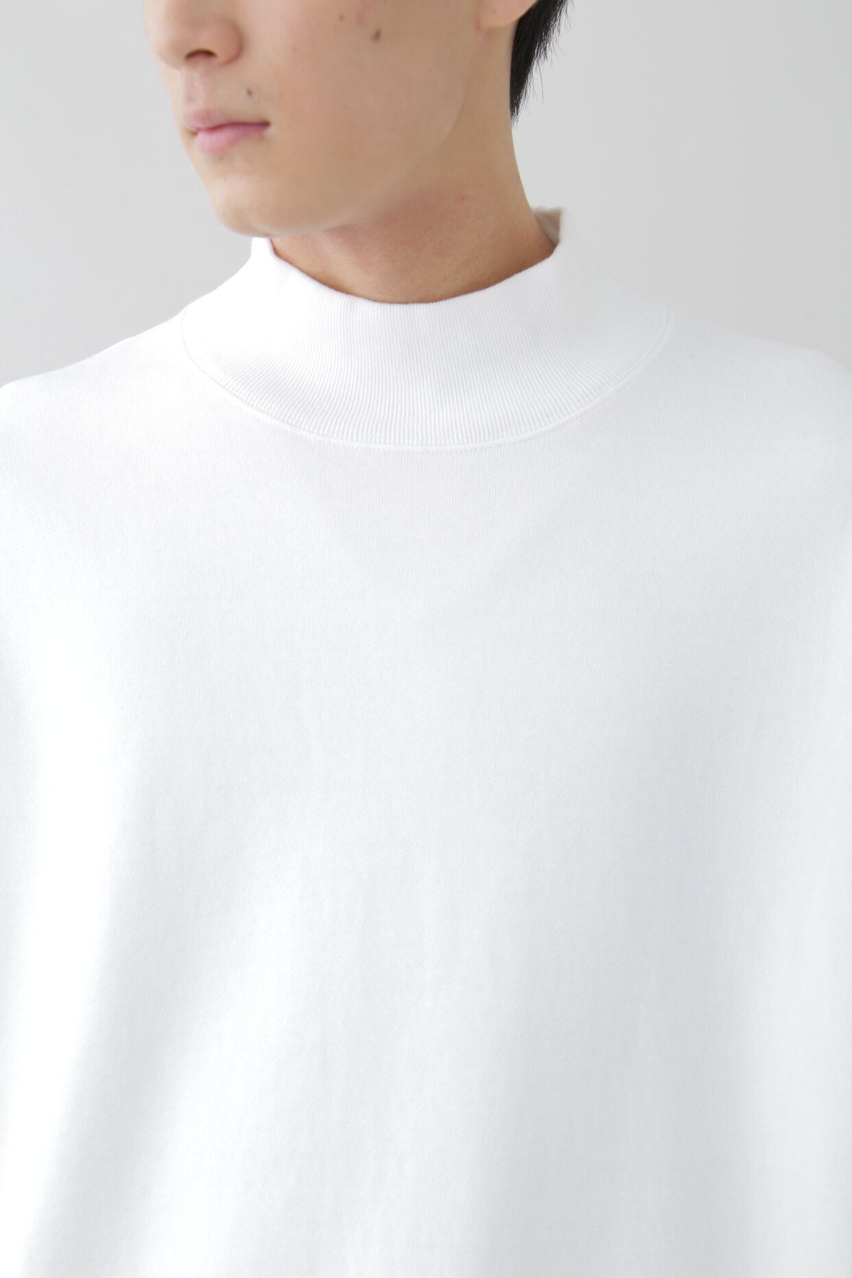YLEVE 「Ｙ / ORGANIC COTTON BLEND HEAVY WEIGHT FLEECE TURTLE NECK」|Tシャツ・カットソー|
