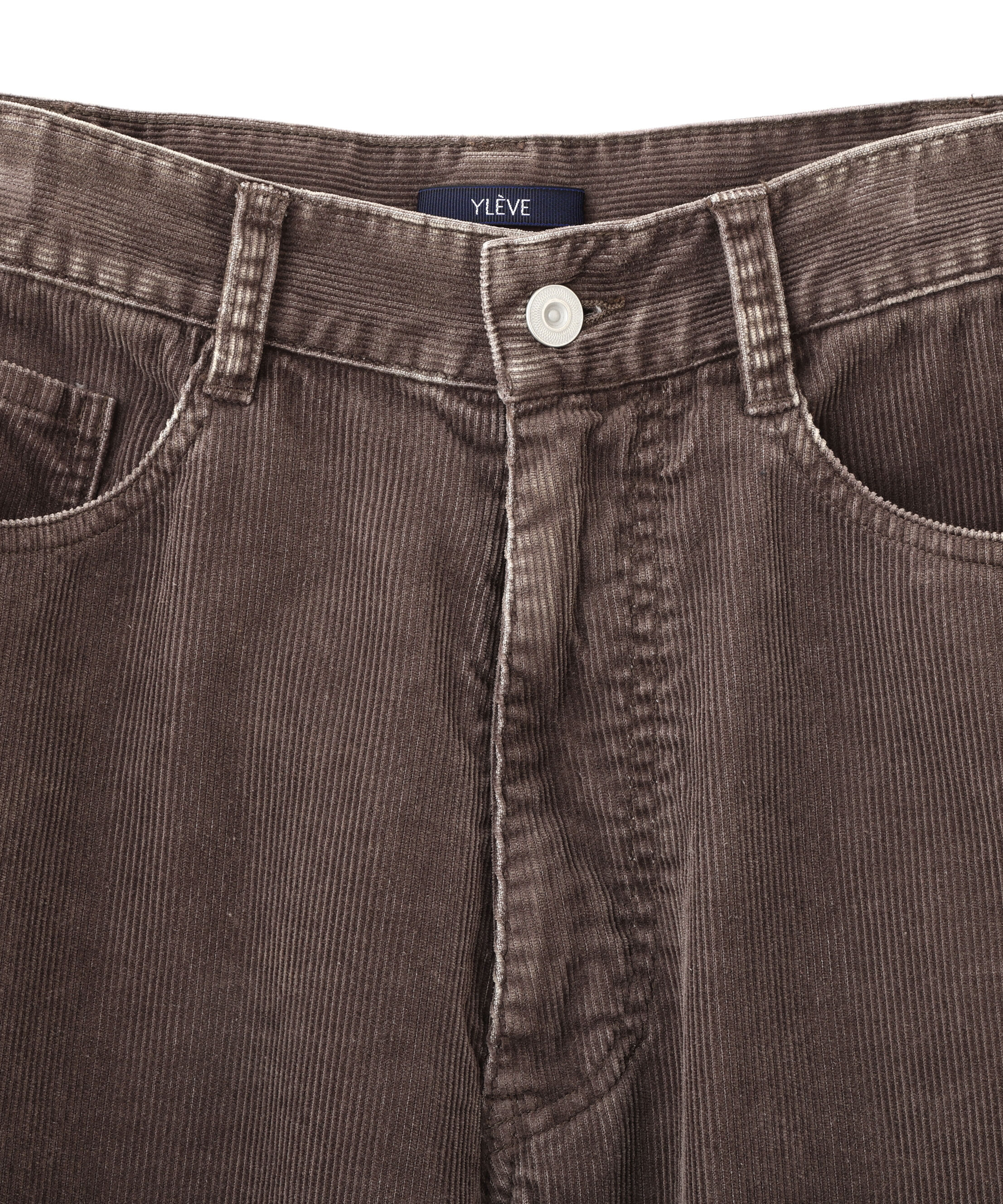 YLEVE 「YLEVE / [UNISEX] SULFUR-DYED BLEACHED CORDUROY PANTS」|その他|