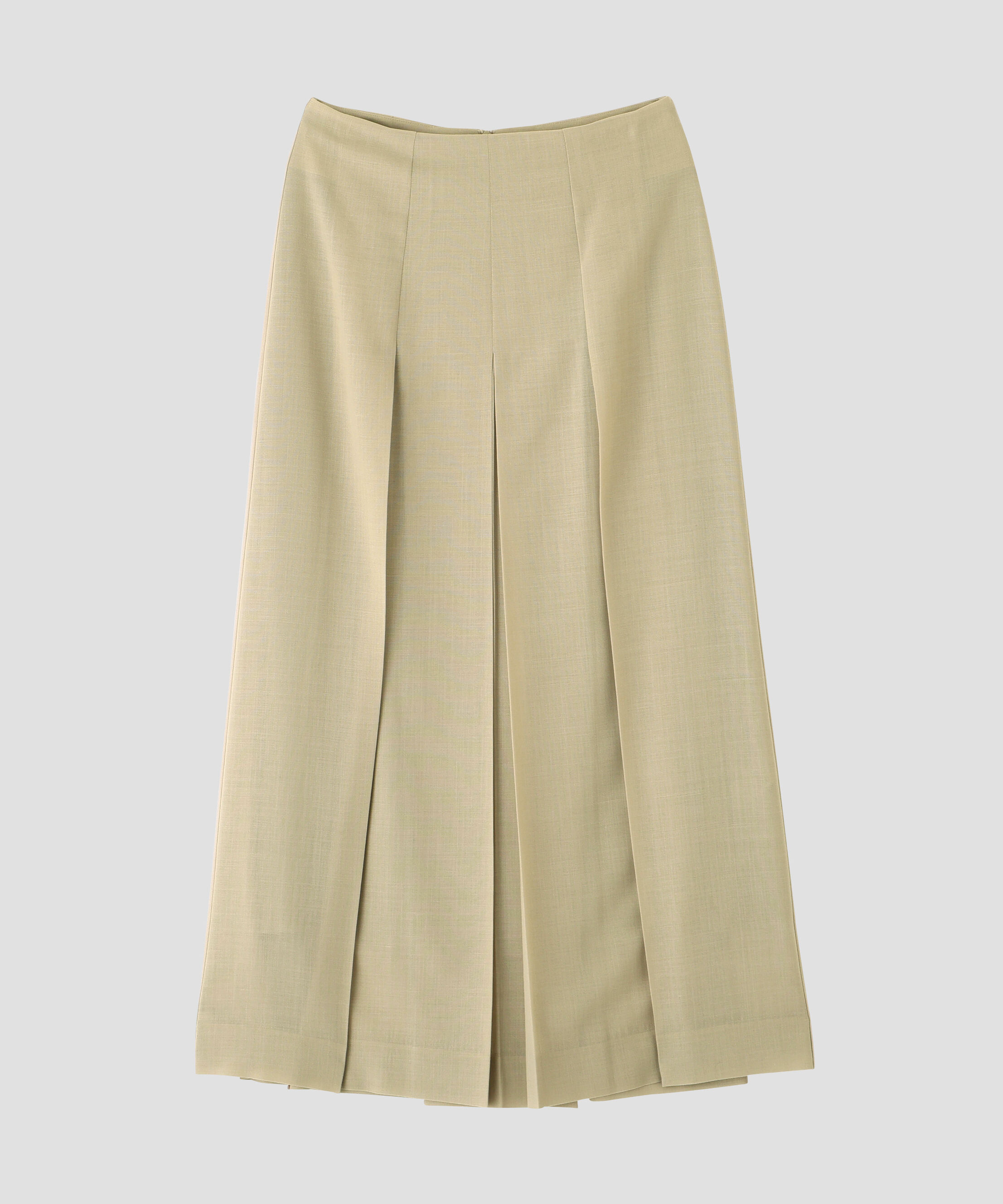 YLEVE 「YLEVE / 2/72 SUPER 100&rsquo;s WOOL HIGH-TWIST VOILE SKIRT」|スカート|