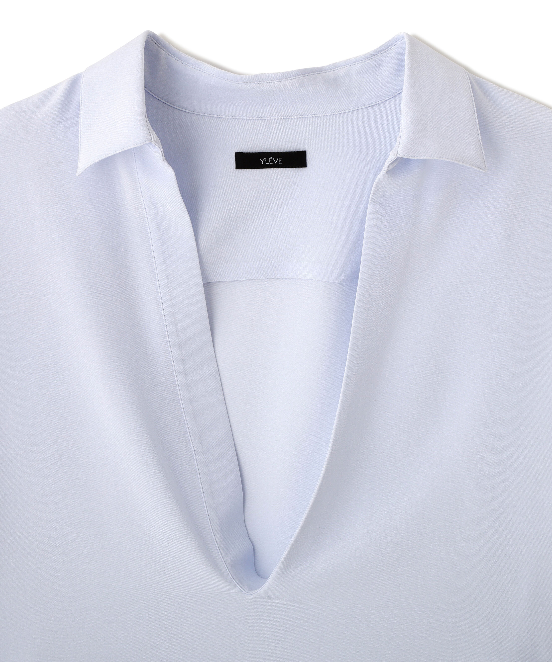YLEVE 「YLEVE / SILK DE CHINE SKIPPER SHIRT」|シャツ・ブラウス|