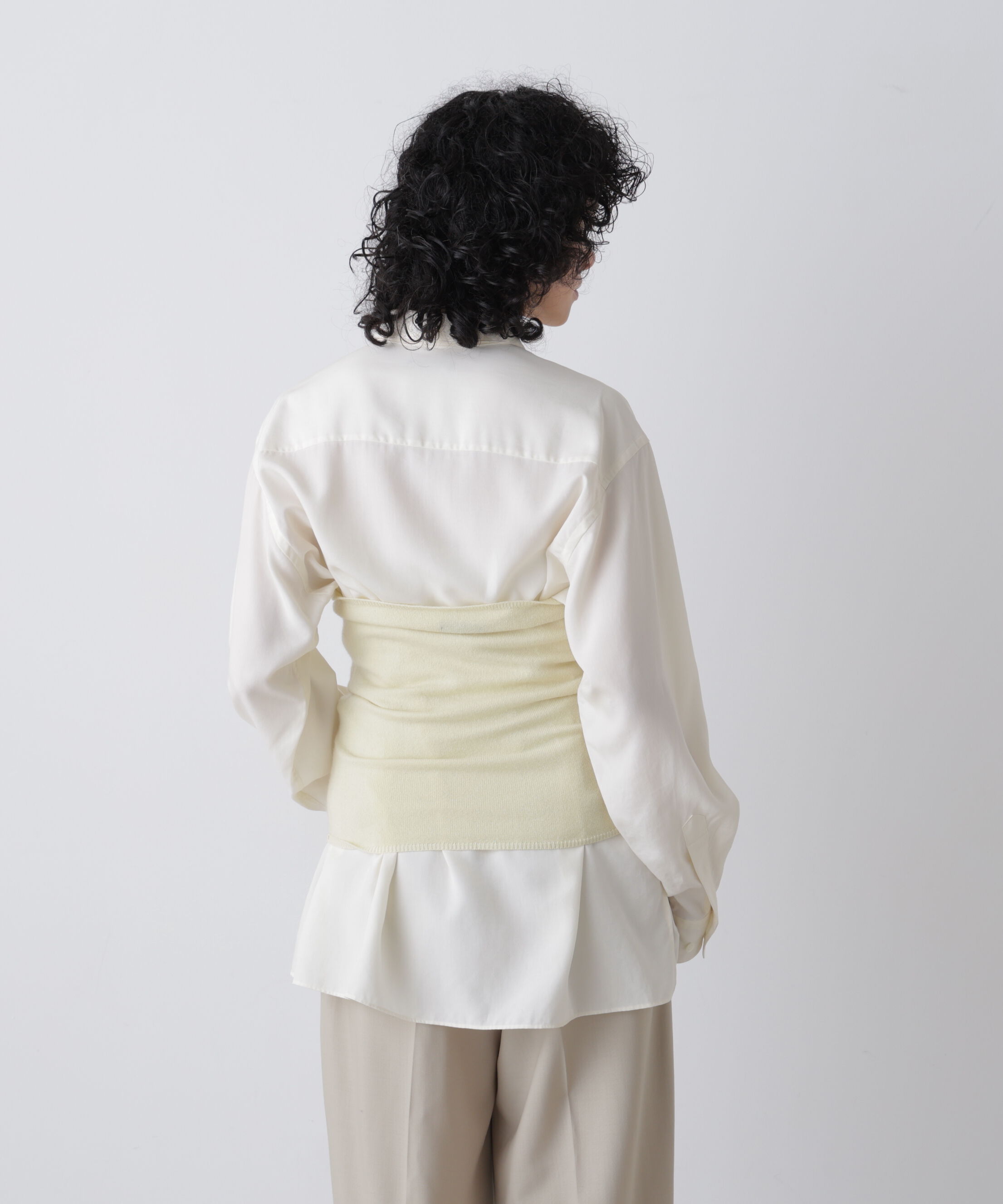 YLEVE 「YLEVE / CASHMERE KNIT TUBE TOP」|ニット・セーター|