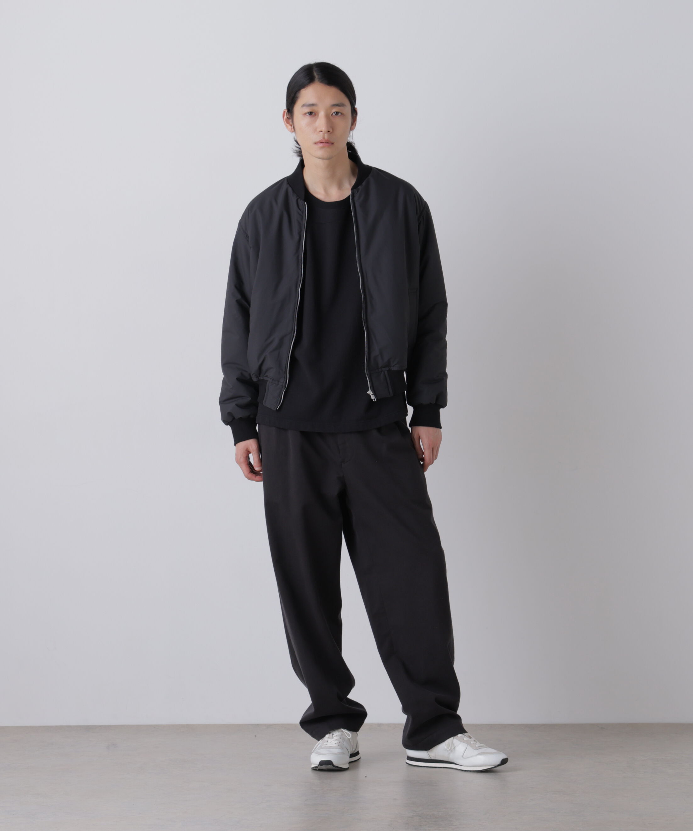YLEVE 「Ｙ /  [UNISEX] RECYCLE HIGH DENSITY POLYESTER PADDED BLOUSON」|ブルゾン・スタジャン|