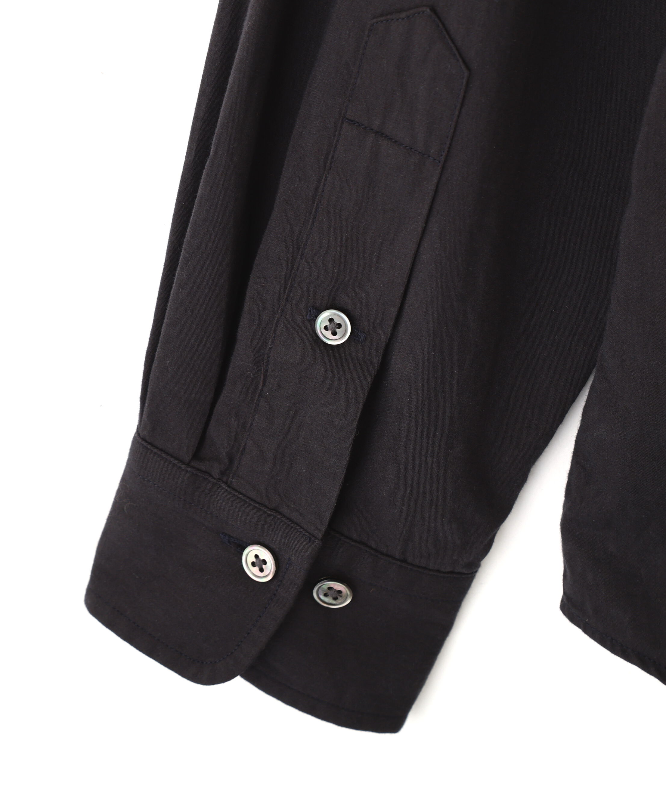 YLEVE 「Ｙ /  [UNISEX] ORGANIC COTTON WASHER SATIN BD SHIRT」|シャツ・ブラウス|