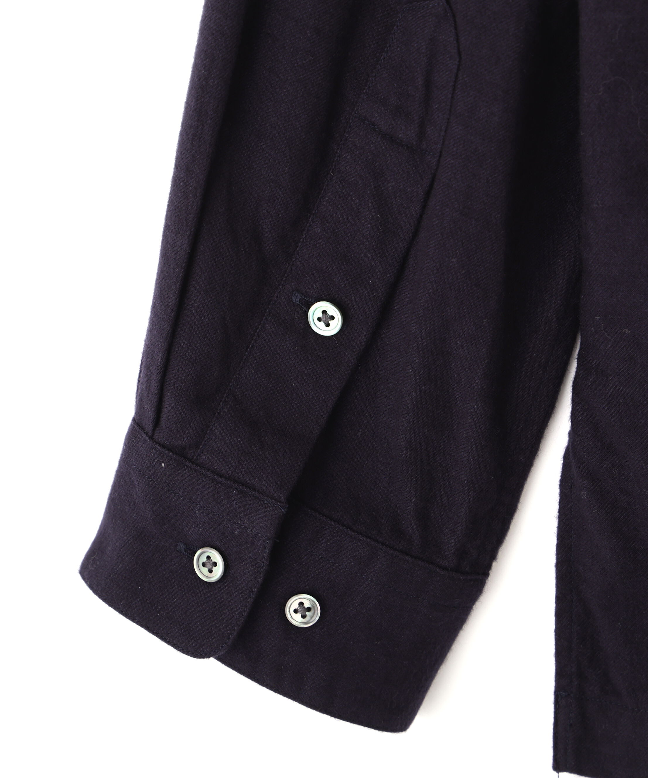 YLEVE 「Ｙ /  [UNISEX] BRUSHED ORGANIC COTTON TENCEL OPEN COLLAR SHIRT」|シャツ・ブラウス|
