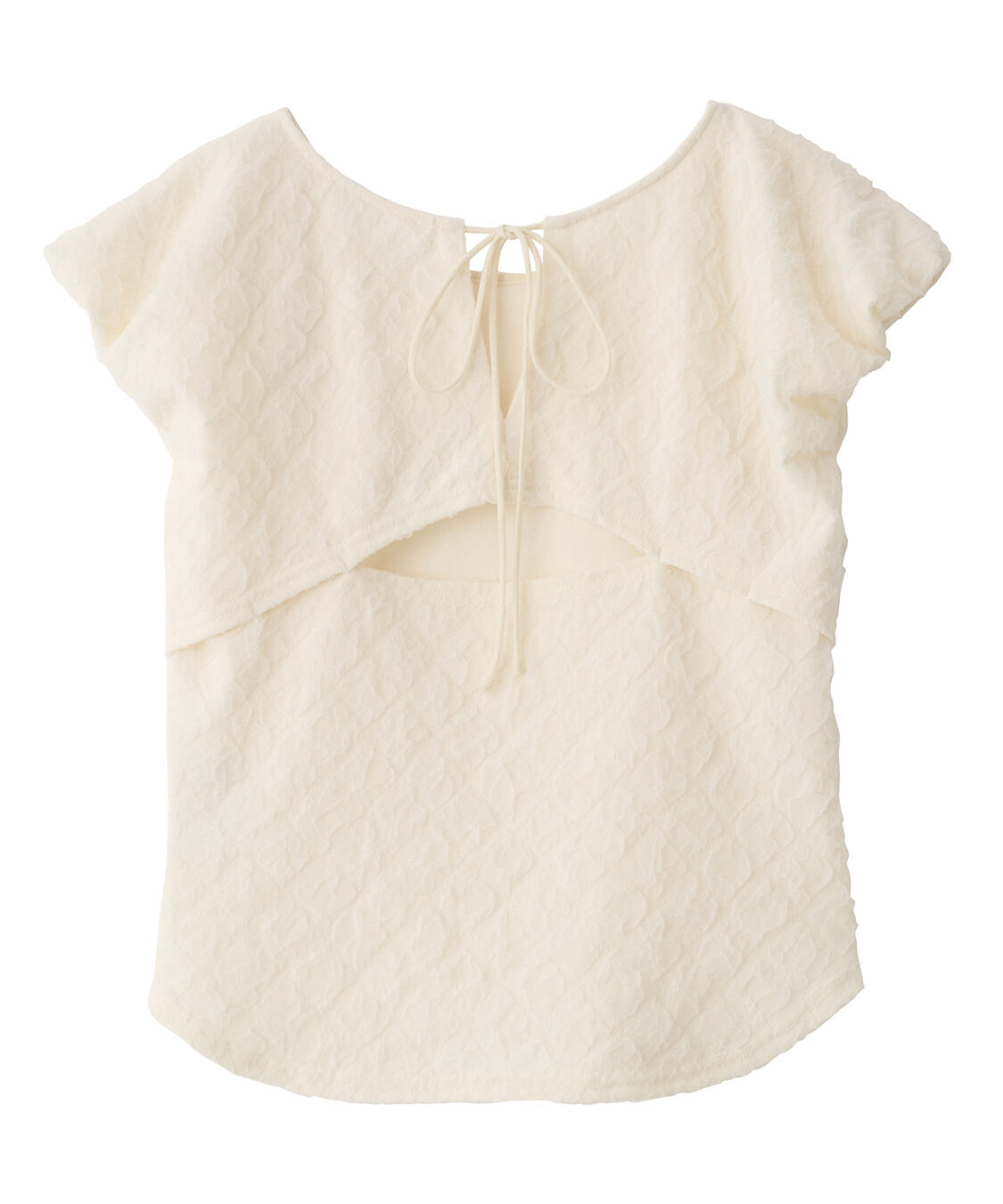 COCO DEAL「ふくれジャカードノースリーブトップス」|Tシャツ・カットソー|