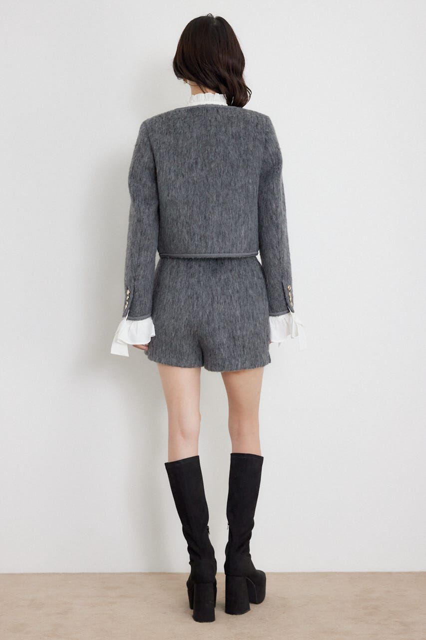 rienda「ハイウエストスリットショートパンツ」|その他|