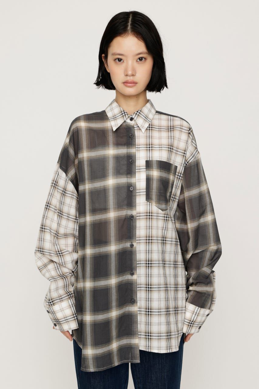 SLY「MANYWAY ASYMMETRY シャツ」|シャツ・ブラウス|