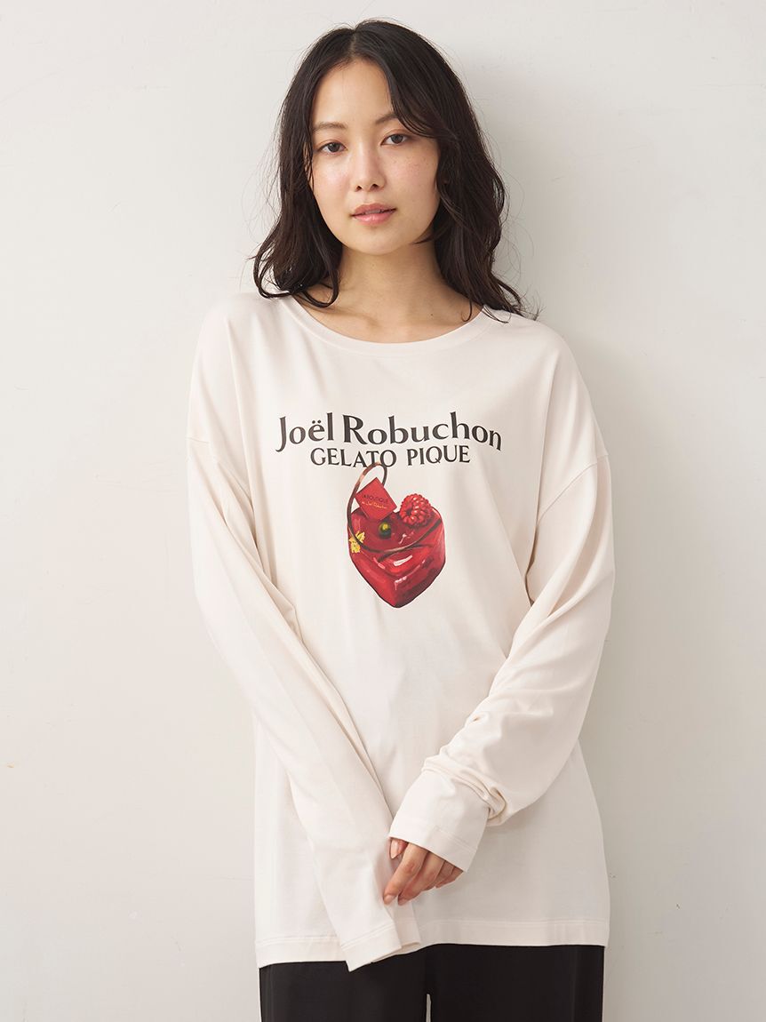 gelato pique「【JOEL ROBUCHON】ワンポイントロンT」|ルームウェア|