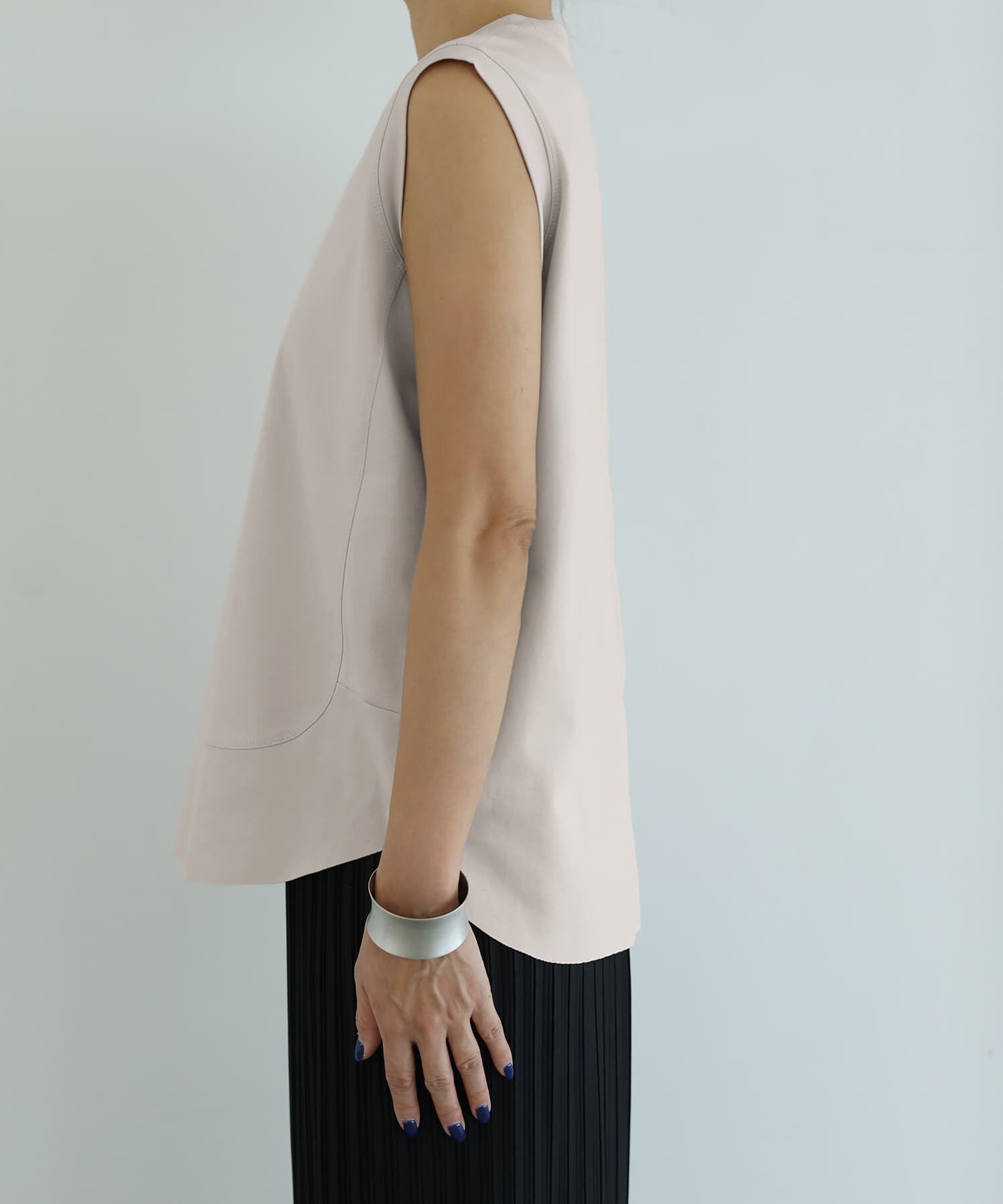 STYLE DELI「【selection】ハリ感スムースノースリトップス」|タンクトップ|