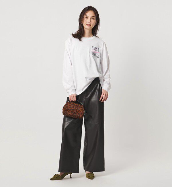 UNITED ARROWS「【別注】＜NOMADIS＞AMOUR/L ロングスリーブ Tシャツ」|Tシャツ・カットソー|