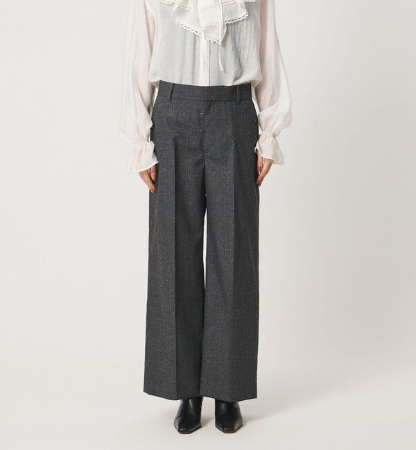UNITED ARROWS「CANGIOLI ストレート パンツ」|スラックス|