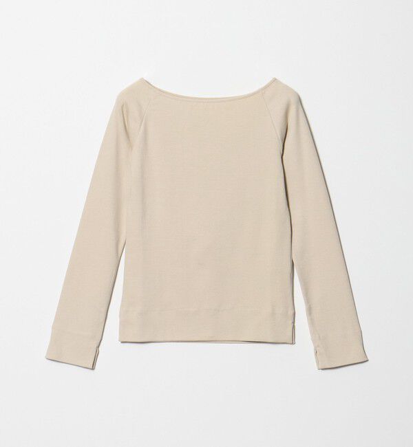 conte「＜conte＞ボートネック ラグランスリーブカットソー」|Tシャツ・カットソー|NATURAL