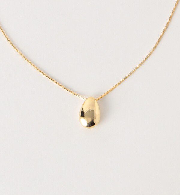 UNITED ARROWS green label relaxing「ドロップメタル スライドネックレス」|ネックレス|GOLD