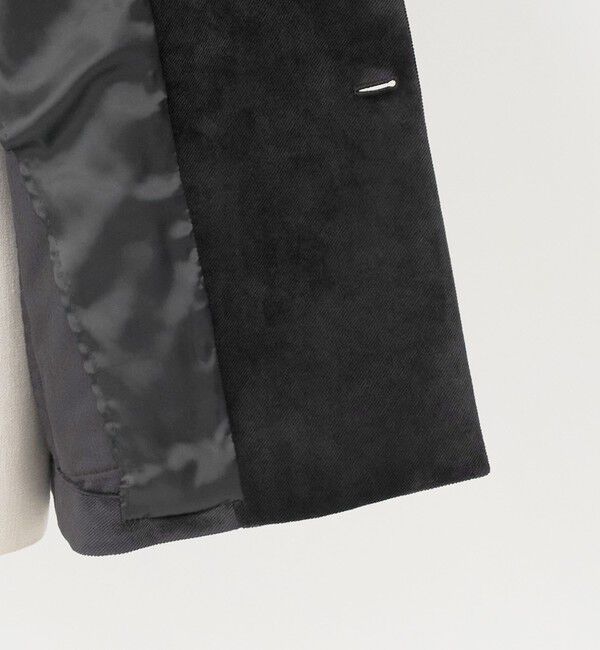 UNITED ARROWS green label relaxing「ベロア ツイル ダブルブレスト 4B ジャケット」|テーラードジャケット|