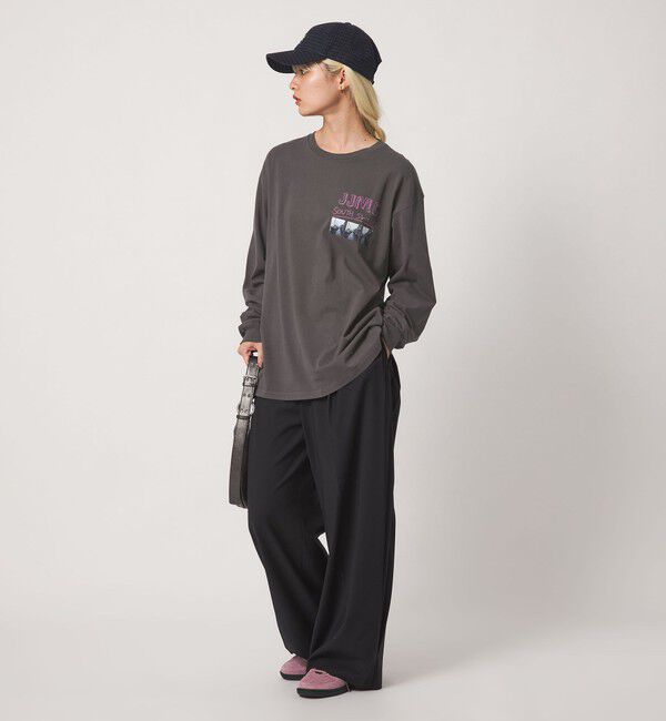 BEAUTY&YOUTH UNITED ARROWS「【別注】＜J.Jmercer＞プリント ロングスリーブ Tシャツ」|Tシャツ・カットソー|