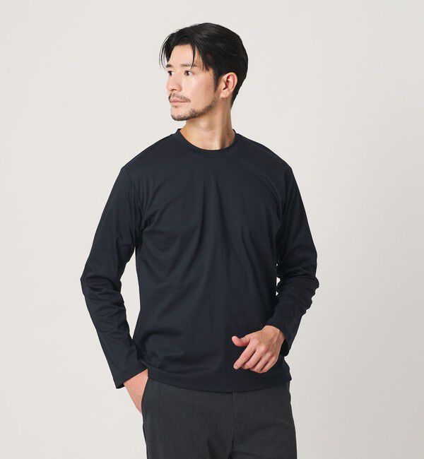BEAUTY&YOUTH UNITED ARROWS「【WEB限定 WARDROBE SMART】NORITAKE スマートフィット カットソー【抗菌・防臭】」|Tシャツ・カットソー|