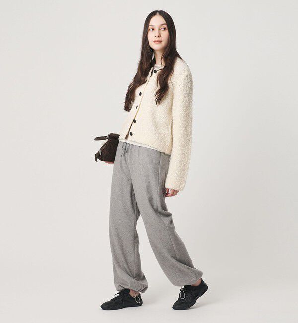 BEAUTY&YOUTH UNITED ARROWS「アルパカブレンド ブークレ ニットカーディガン」|カーディガン|