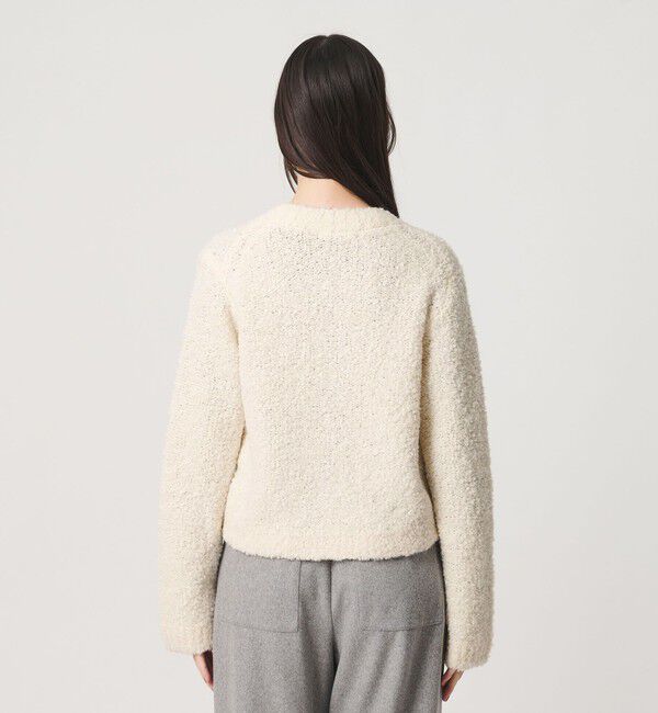BEAUTY&YOUTH UNITED ARROWS「アルパカブレンド ブークレ ニットカーディガン」|カーディガン|