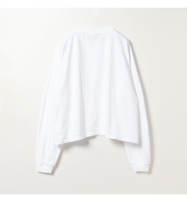 BEAMS SELECTION for WOMEN「【別注】Goodwear &times; BEAMS BOY / カスタム ビッグ ロングスリーブ Tシャツ」|Tシャツ・カットソー|