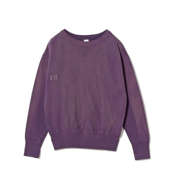 BEAMS SELECTION for WOMEN「【別注】 WAREHOUSE & CO. &times; BEAMS BOY / ステンシル13 前V スウェット」|スウェット・ジャージ|