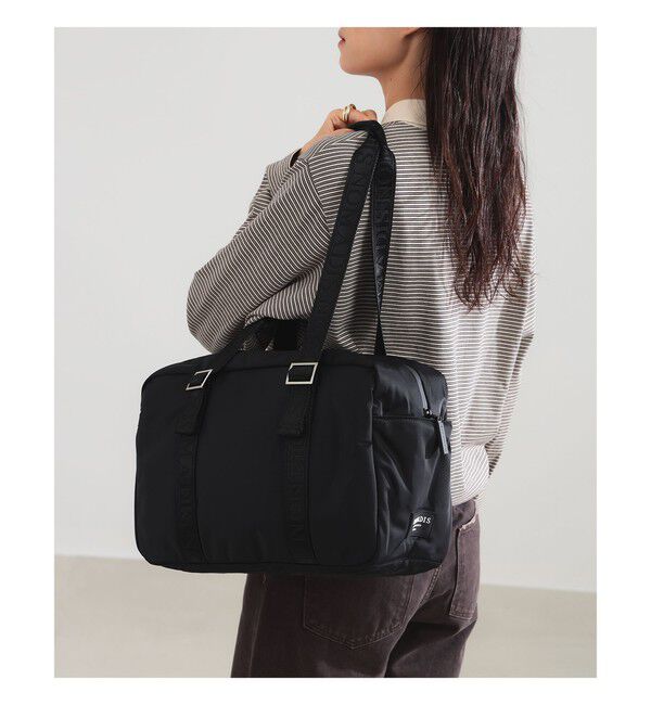 BEAMS SELECTION for WOMEN「NOMADIS / PARK ボストン バッグ」|トートバッグ|BLACK