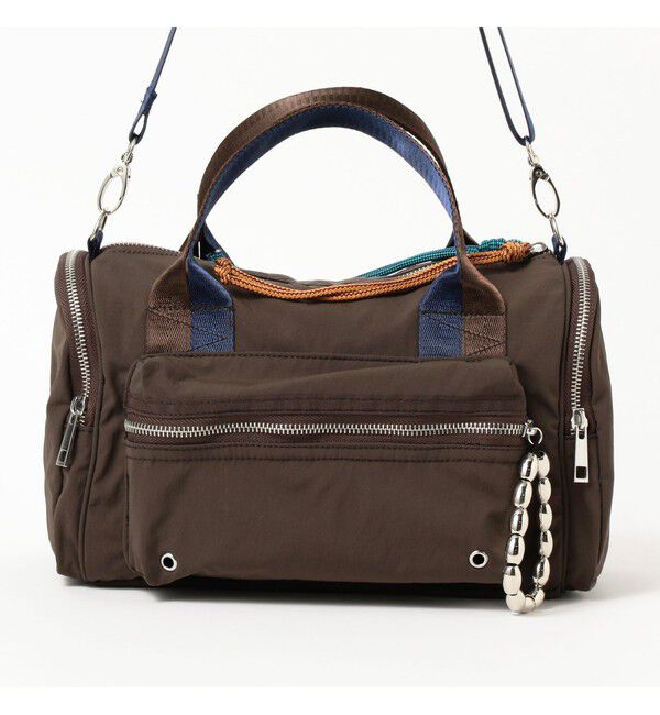 BEAMS SELECTION for WOMEN「【別注】CONTROL FREAK / ミリタリー チャーム ボストン バッグ」|ボストンバッグ|