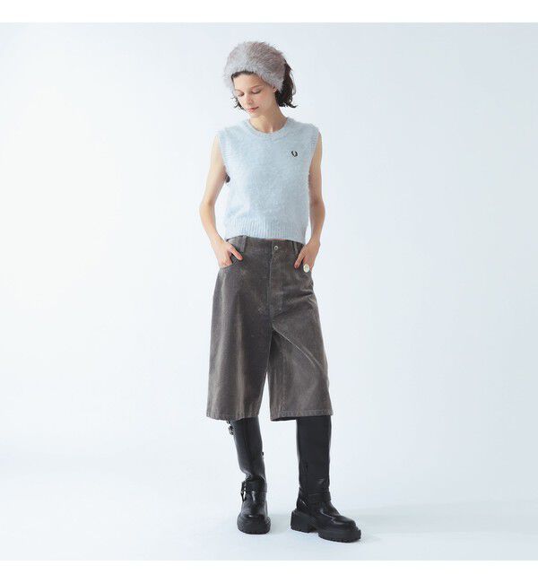 BEAMS SELECTION for WOMEN「【別注】FRED PERRY フラッフィー ベスト」|ベスト・ジレ|