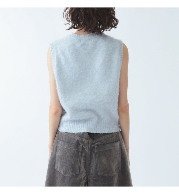 BEAMS SELECTION for WOMEN「【別注】FRED PERRY フラッフィー ベスト」|ベスト・ジレ|