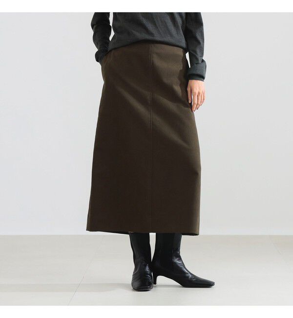 Demi-Luxe BEAMS 「フェイク スエード スカート」|スカート|MOSS