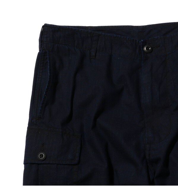 BEAMS PLUS「BEAMS PLUS / インディゴ リップストップ ミリタリー 6ポケット パンツ」|その他|