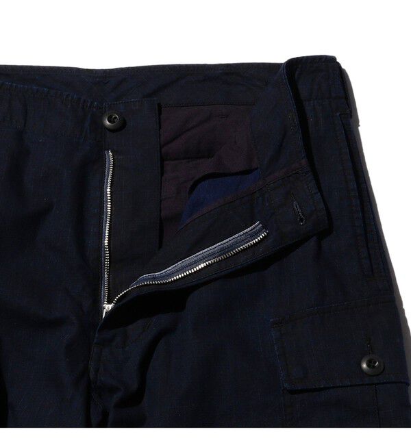 BEAMS PLUS「BEAMS PLUS / インディゴ リップストップ ミリタリー 6ポケット パンツ」|その他|